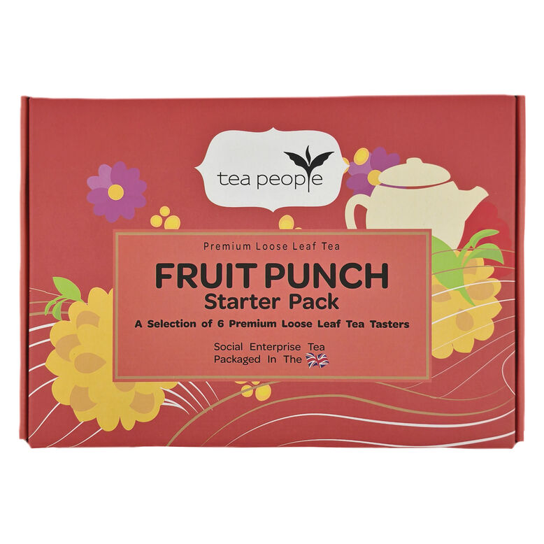 Fruit Punch - 6 Loose Tea Tasters in a gift box, , hi-res